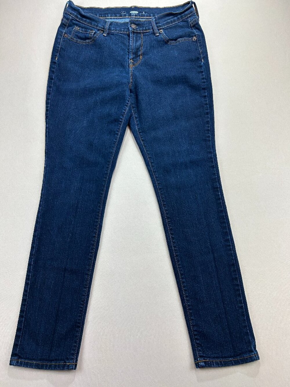 Old Navy Jeans Women's Size 6 Short Blue Denim Mid Rise Skinny Stretch
